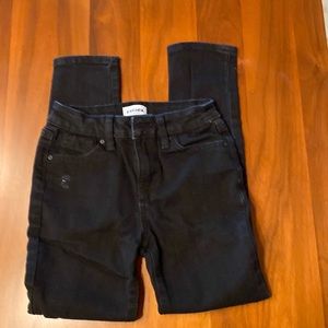 Black RSQ Deconstructed jeans
